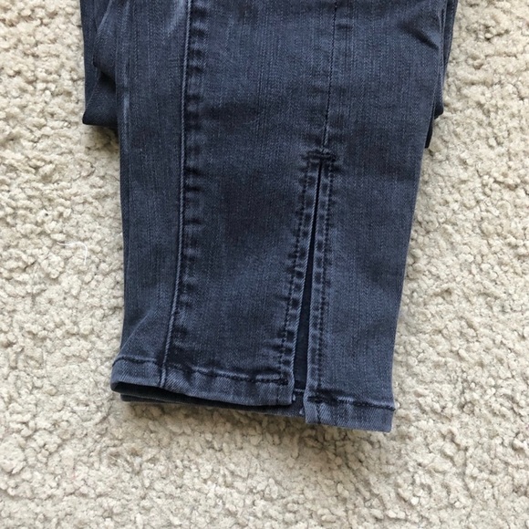 Frame Denim - Le Skinny de Jeanne Slit-Hem Jeans in Drover size 30 - Picture 3 of 4